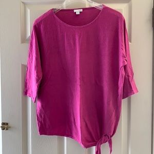 J. Jill side tie top